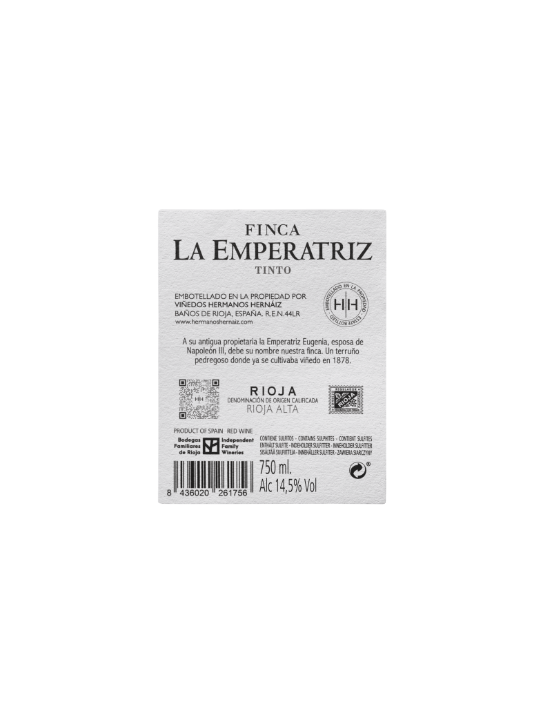 Finca La Emperatriz Tinto 6 bottles
