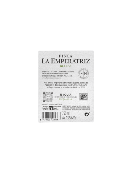 Finca La Emperatriz Blanco caja 1 Magnum