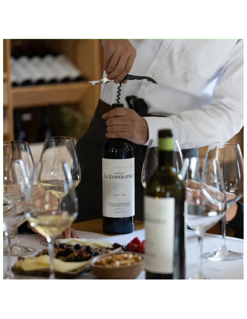 Cata maridaje 4 vinos Finca La Emperatriz